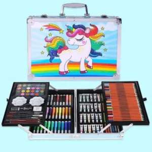 145 pcs Unicorn Art Set Metal Body