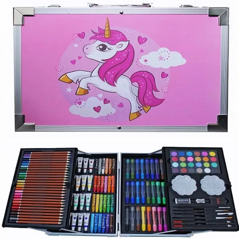 145 pcs Unicorn Art Set Metal Body - Image 3